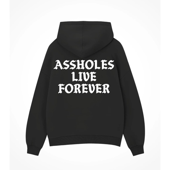 ALF Black Graphic Hoodie Size Medium (unisex) - Picture 2 of 5